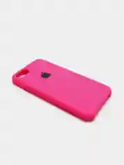 Фуксия чехол Silicone Case для iPhone 7, 8, SE 2020, с открытым низом