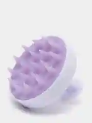 Серый щетка для мытья головы, силиконовая, массажная