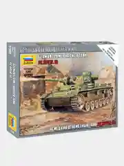 Сборная модель из пластика 1:100"Танк Flammpanzer III Ausf.M на базе Pz.Kpfw.III" WWII DE