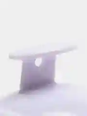 Белый щетка для мытья головы, силиконовая, массажная
