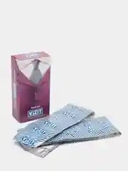Презервативы VIZIT Ribbed, ребристые, 12 штук
