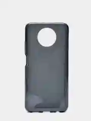 Угольный чехол блестящий Xiaomi Redmi Note 9T, накладка c блёстками Редми Нот 9Т