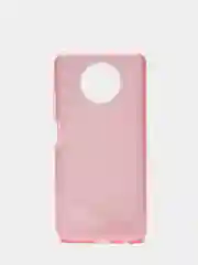 Розовый чехол блестящий Xiaomi Redmi Note 9T, накладка c блёстками Редми Нот 9Т