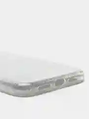 Серебряный чехол блестящий для iPhone 11, накладка c блёстками Айфон 11
