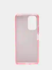 Розовый чехол блестящий Xiaomi Redmi Note 10 Pro, Note 10 Pro Max накладка c блёстками