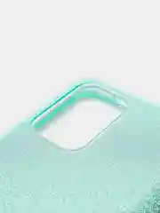 Бирюзовый чехол блестящий Xiaomi Redmi Note 10 Pro, Note 10 Pro Max накладка c блёстками