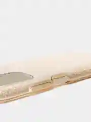 Золотой чехол блестящий Xiaomi Redmi Note 10 4G, Note 10S накладка c блёстками