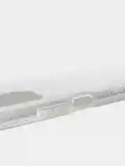 Серебряный чехол блестящий Xiaomi Redmi Note 10 4G, Note 10S накладка c блёстками
