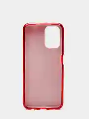 Красный чехол блестящий Xiaomi Redmi Note 10 4G, Note 10S накладка c блёстками