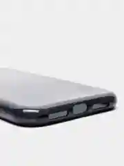 Угольный чехол блестящий для iPhone 11, накладка c блёстками Айфон 11