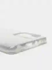 Серебряный чехол блестящий Xiaomi Redmi Note 10 Pro, Note 10 Pro Max накладка c блёстками