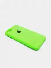 Салатовый чехол Silicone Case для iPhone 7, 8, SE 2020, с открытым низом