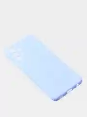 Светло-синий чехол для Samsung A32 4G цветной матовый