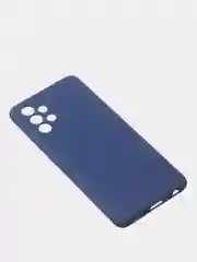 Темно-синий чехол для Samsung A32 4G цветной матовый