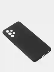 Черный чехол для Samsung A32 4G цветной матовый