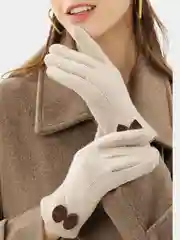 Перчатки женские, утеплённые, сенсорные, 4 цвета