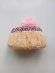 Шапка вязаная с помпоном, утепленная