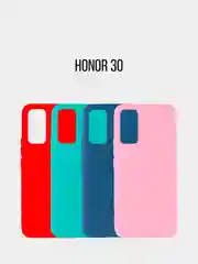 Синий чехол для Huawei P40, P40 Pro матовый силиконовый
