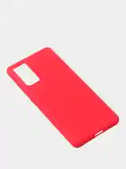 Красный чехол для Samsung S20 FE цветной матовый