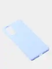 Светло-синий чехол для Samsung S20 FE цветной матовый