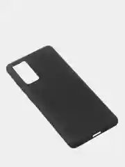 Черный чехол для Samsung S20 FE цветной матовый