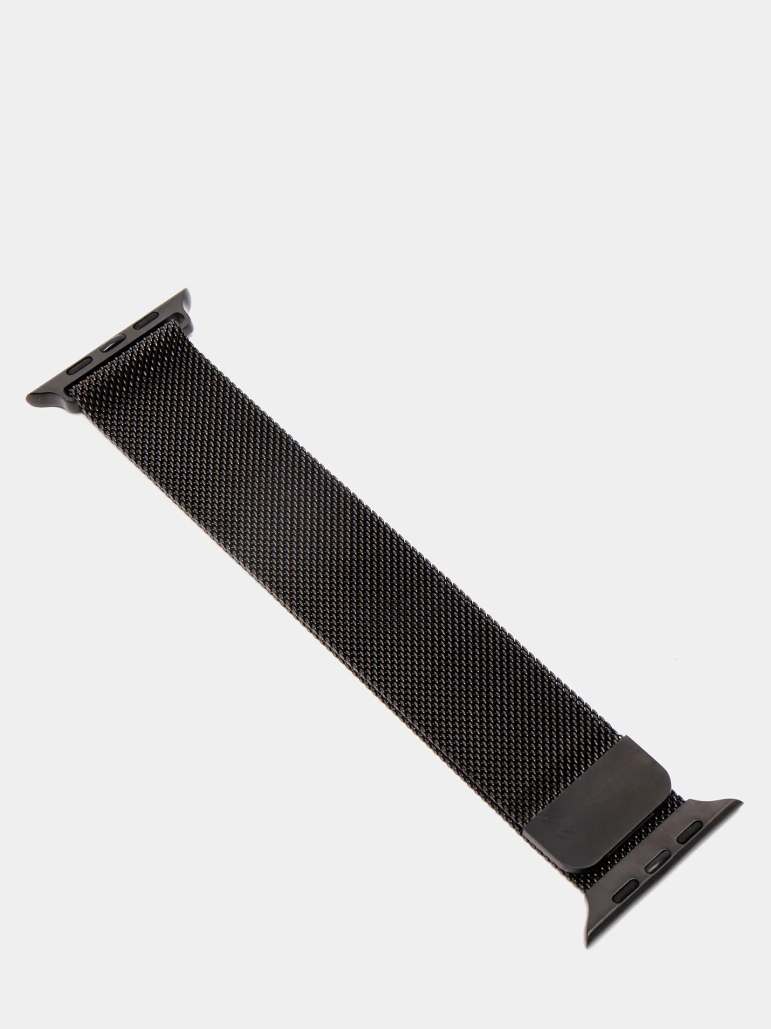 Черный ремешок для Apple Watch Миланская петля