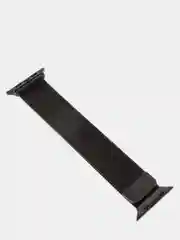 Черный ремешок для Apple Watch Миланская петля