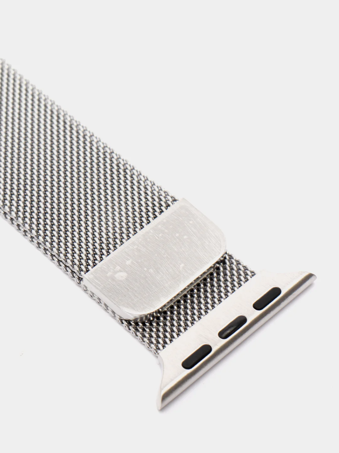 Серый ремешок для Apple Watch Миланская петля
