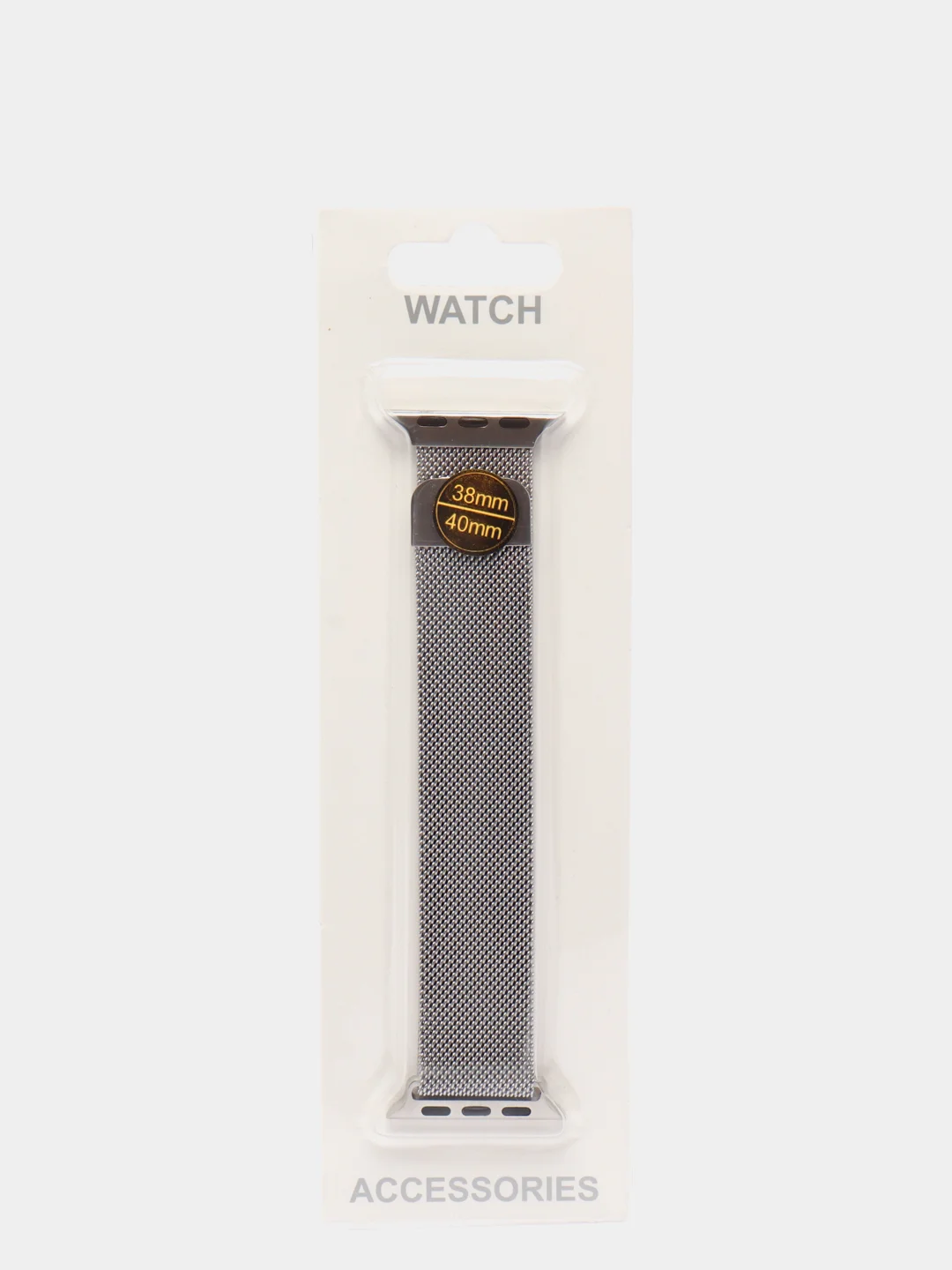 Серый ремешок для Apple Watch Миланская петля