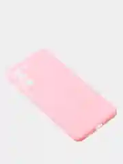 Розовый чехол для Samsung S21 FE цветной матовый