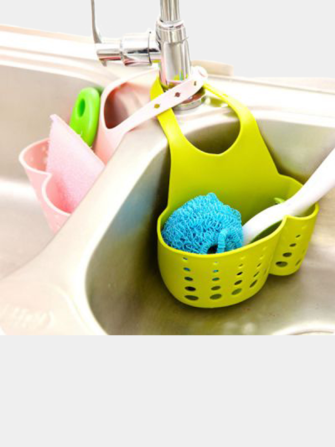 Подвесной карман для раковины Silicone Sink Top Hanger