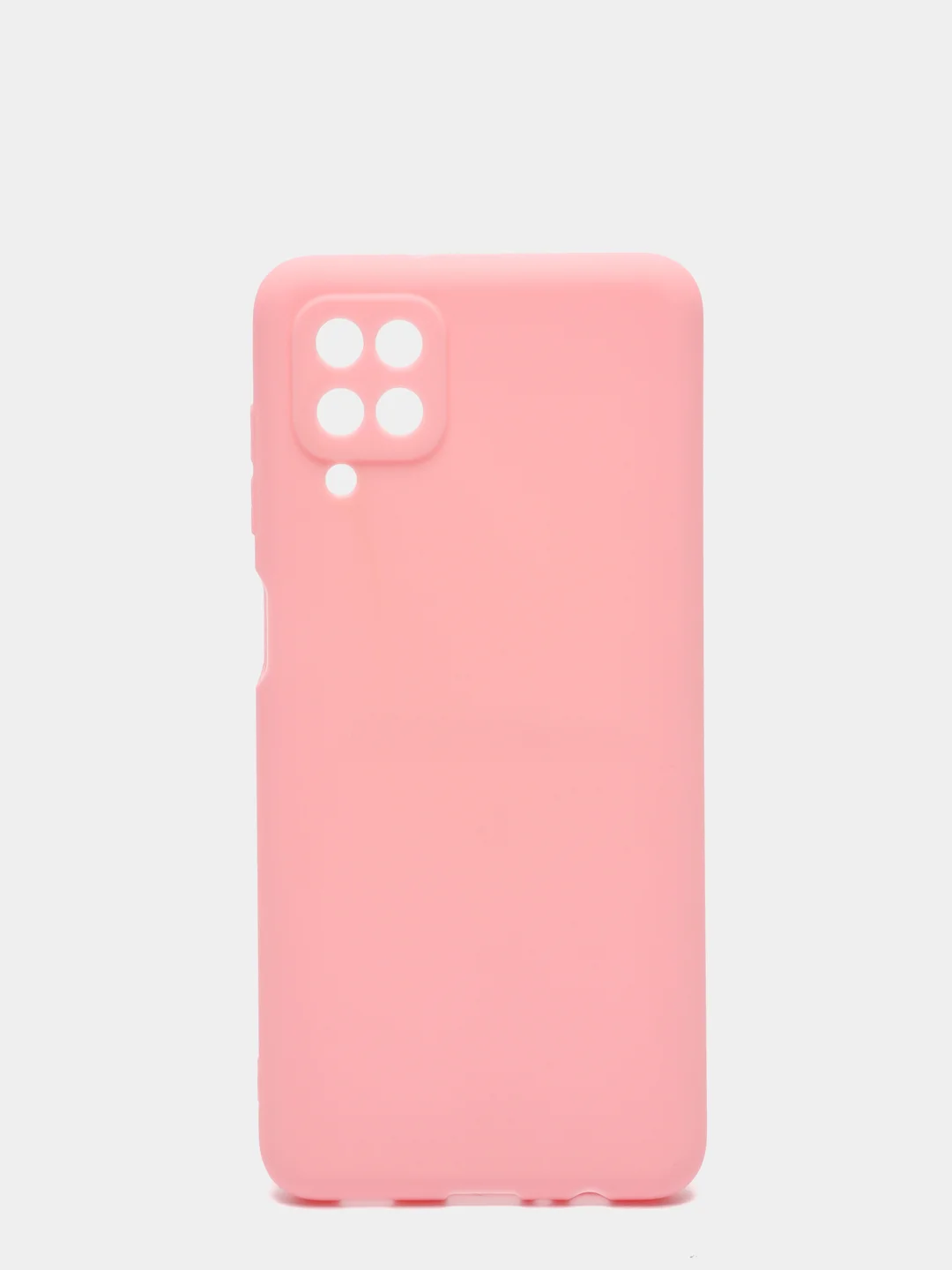 Розовый чехол силиконовый для Samsung Galaxy A12, A22, A32, S21, A51, A71