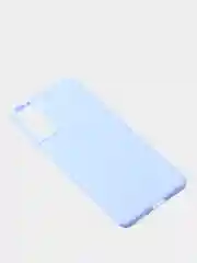 Светло-синий чехол для Samsung S21 Plus цветной матовый