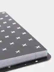 Черный тетрадь со сменным блоком Lorex, Schoolformat, 120 листов, клетка, А5