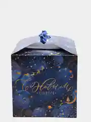 Новогодняя коробка, кубическая