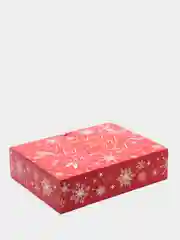 Красный коробка новогодняя