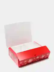 Красный коробка новогодняя