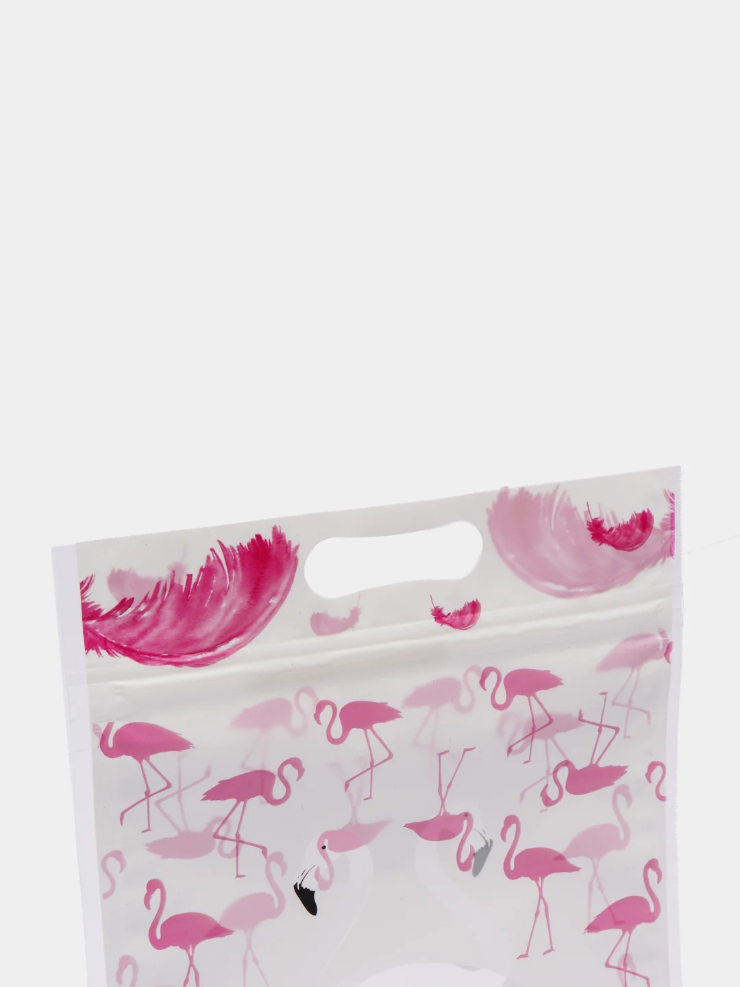 Розовый упаковочный пакет zip lock для подарков, сладостей, hand made