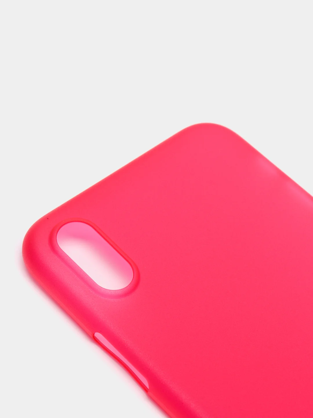 Белый ультратонкий матовый чехол на iphone X/XS/XS Max/XR