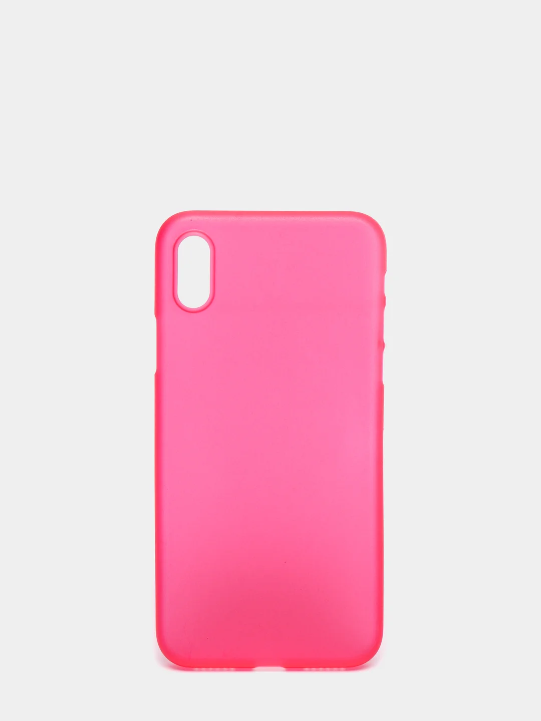 Красный ультратонкий матовый чехол на iphone X/XS/XS Max/XR