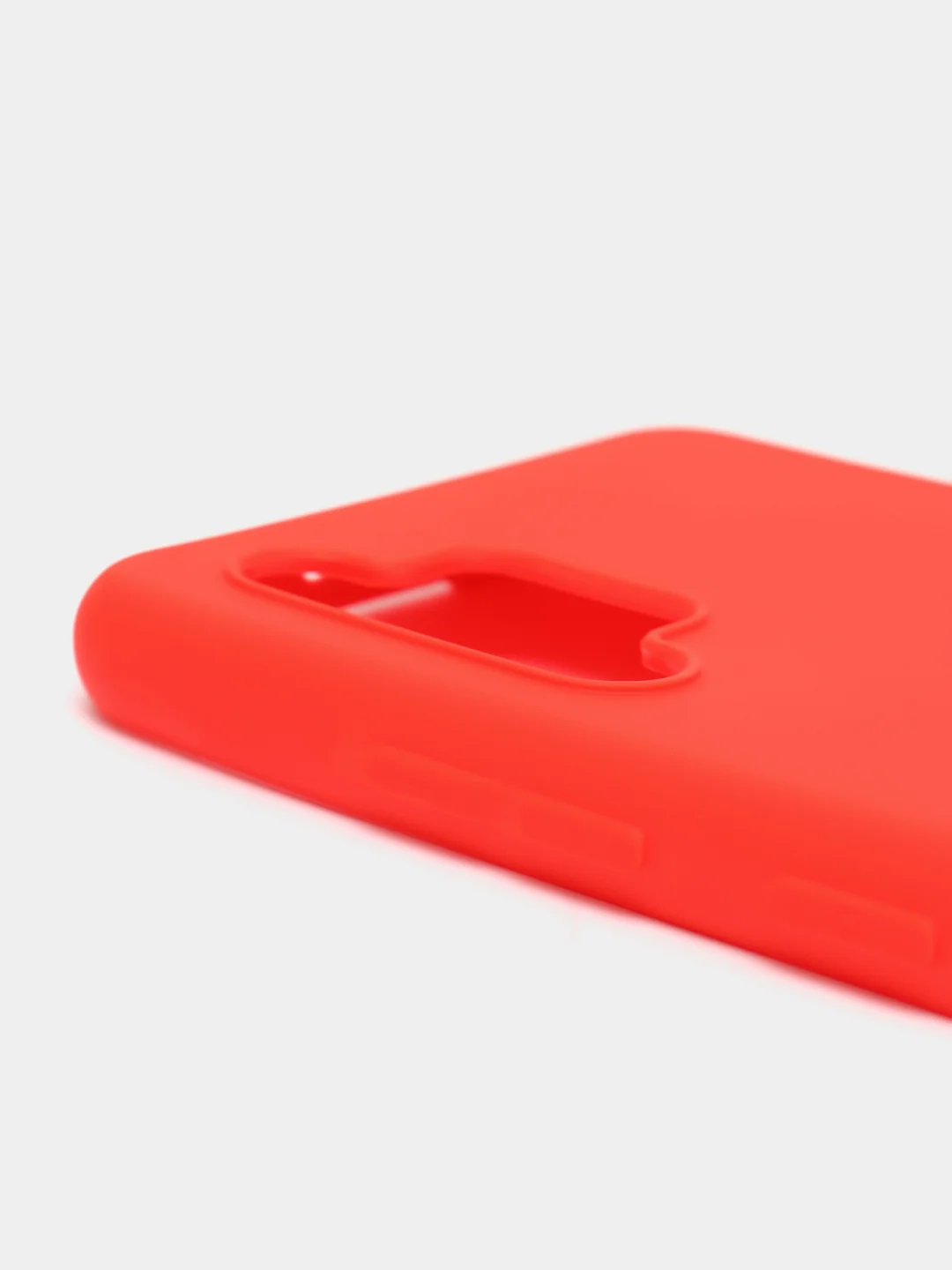 Красный чехол Samsung Galaxy A42, A32, A52 силиконовый