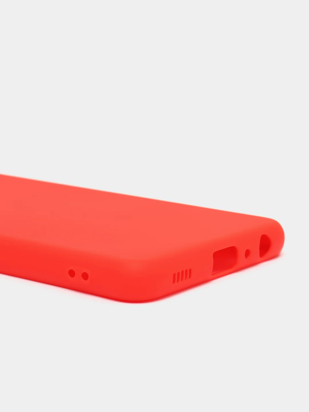 Красный чехол Samsung Galaxy A42, A32, A52 силиконовый