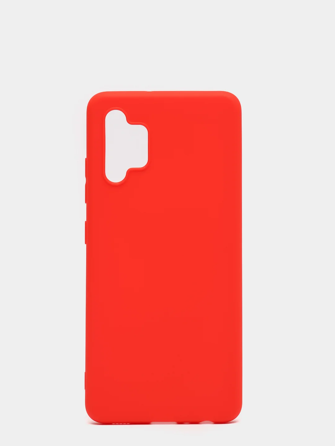 Красный чехол Samsung Galaxy A42, A32, A52 силиконовый