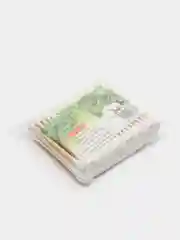 Белый ватные палочки эко 100 шт
