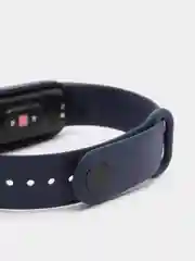 Темно-синий ремешок для Xiaomi Mi Band 5/Mi Band 6, силиконовый