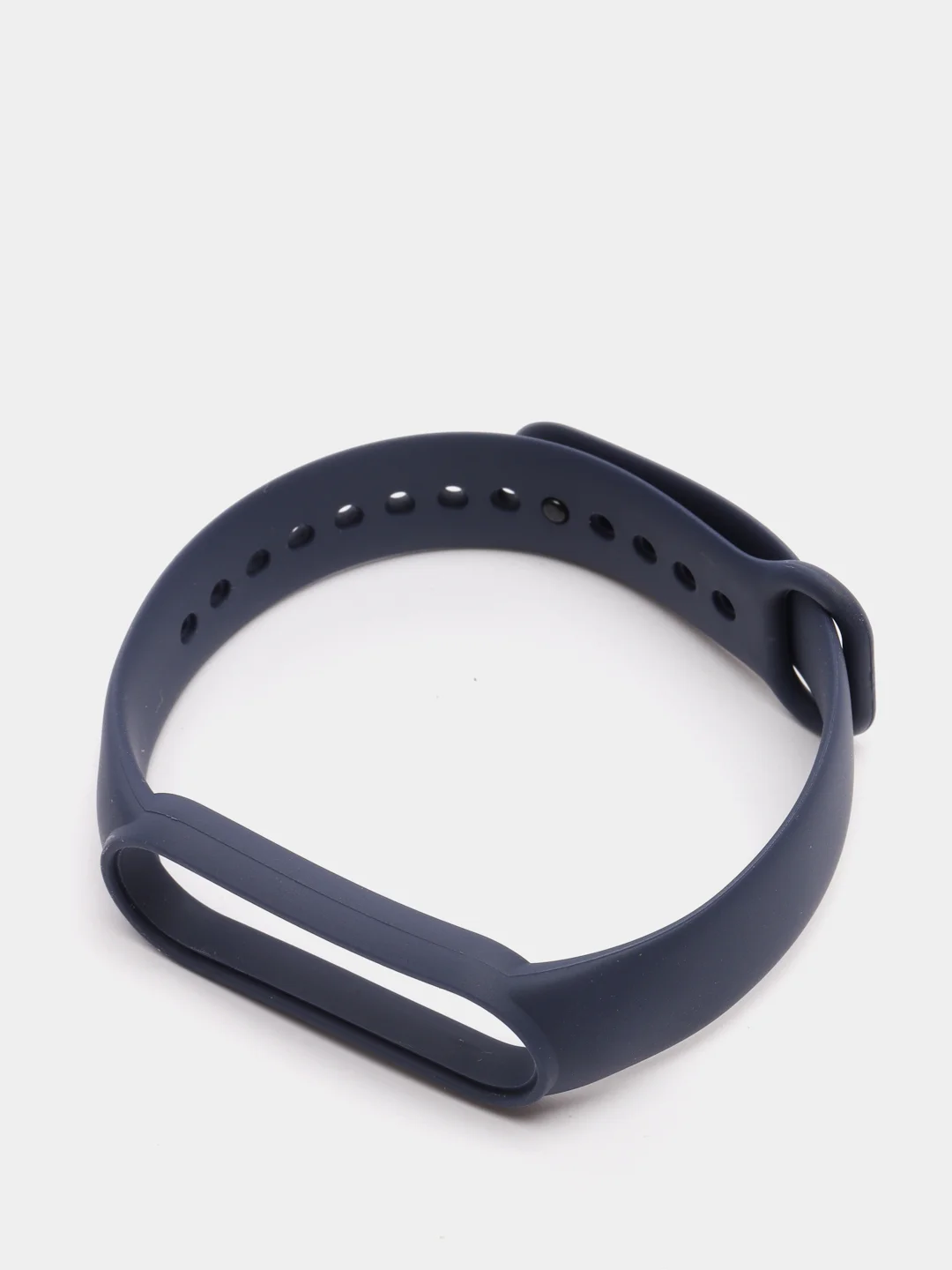 Темно-синий ремешок для Xiaomi Mi Band 5/Mi Band 6, силиконовый