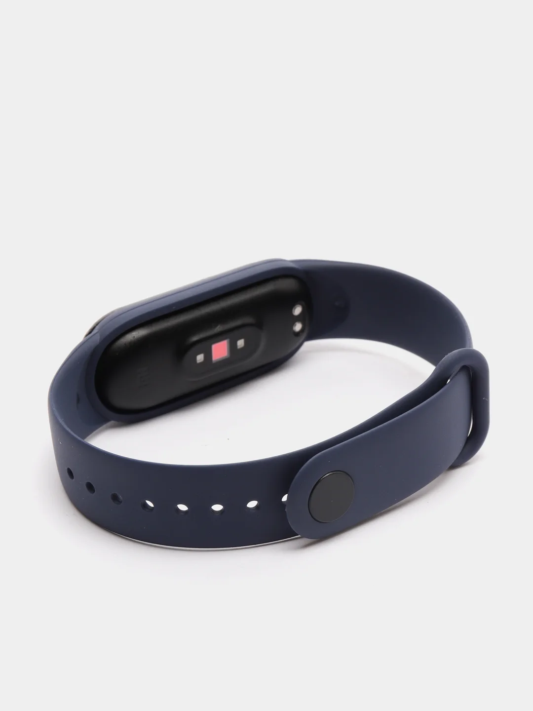 Темно-синий ремешок для Xiaomi Mi Band 5/Mi Band 6, силиконовый