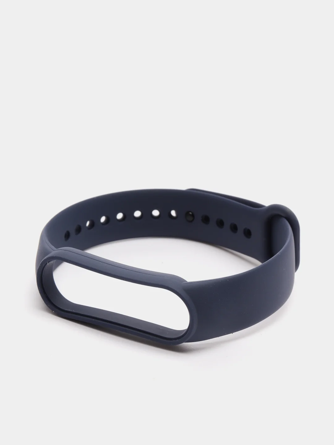 Темно-синий ремешок для Xiaomi Mi Band 5/Mi Band 6, силиконовый