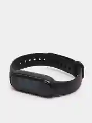 Черный ремешок для Xiaomi Mi Band 5/Mi Band 6, силиконовый