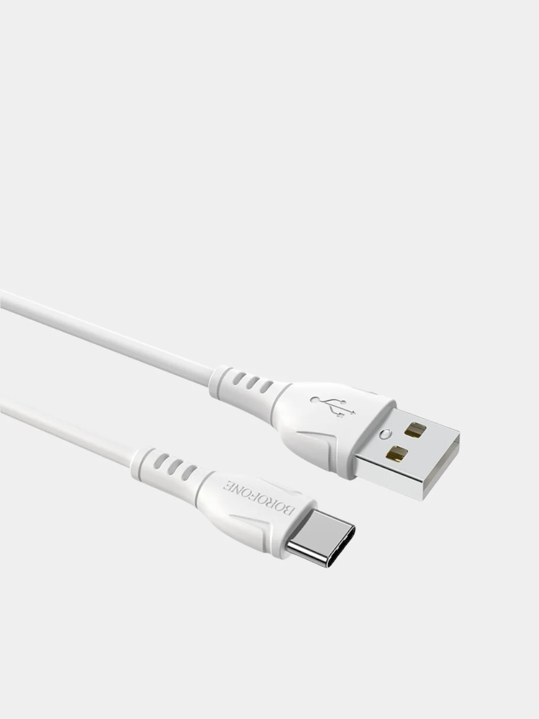 Черный кабель для зарядки телефона iPhone и Android BX51, 1 м / 3 типа разъема